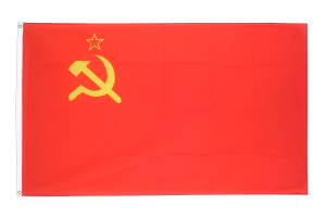 Fullstørrelse flagg fra Sovjetunionen 150x90cm
