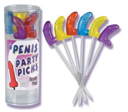 5164 Penis Party Picks (6 stk)