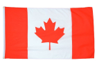 Fullstørrelse kanadisk flagg 150x90cm