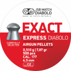 JSB Exact Express 4,52mm 500stk høyhastighet