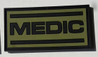 "Medic" pvc merke grønt