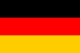 Fullstørrelse tysk flagg 150x90cm