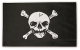 Sjørøverflagg Jolly Roger fullstørrelse 150x90cm