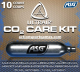 ASG ULTRAIR 12 gram CO2 Care Kit (9 vanlige patroner og 1 vedlikeholdspatron)