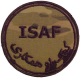 ISAF skuldermerke multicam fra Afghanistan rundt