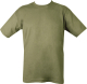 Forsvarets t-skjorte grønn m/flagg ny