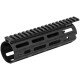 Leapers AR15 Super Slim M-LOK Drop-in Car Length Rail Black forskjefte