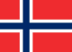 Norsk fullstørrelse flagg 90 x 150 cm