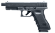 Glock 17 luftpistol 4,5mm blykuler m/gjenget løp